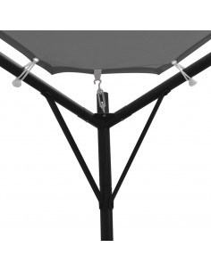 Gazebo 4x4 m Antracite