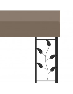 Gazebo a Parete 3x3x2,5 m Talpa 2