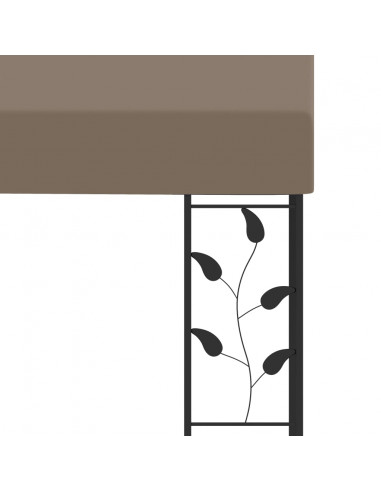 Gazebo a Parete 3x3x2,5 m Talpa