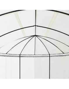 Gazebo Bianco Crema 530x350x265 cm