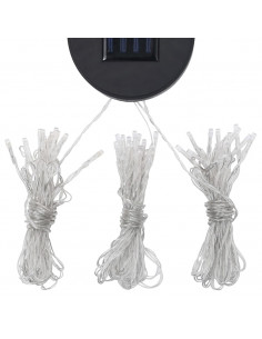 Gazebo con Tende e Luci LED 300x300 cm Grigio Talpa Alluminio 2