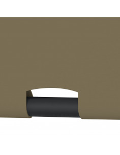 Gazebo da Giardino con Tetto Retrattile 3x3 m Talpa 180 g/m²