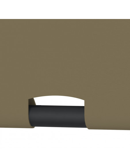 Gazebo da Giardino con Tetto Retrattile 3x3 m Talpa 180 g/m²