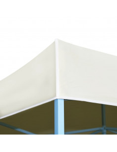 Gazebo Pieghevole Pop-Up 3x9 m Crema 2