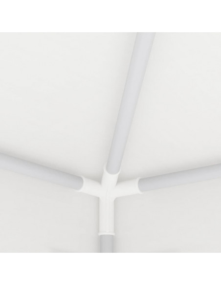 Gazebo Professionale con Pareti 2,5x2,5 m Bianco 90 g/m²