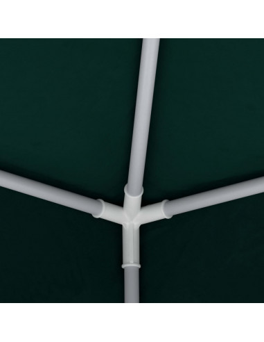 Gazebo Professionale con Pareti 2,5x2,5 m Verde 90 g/m²