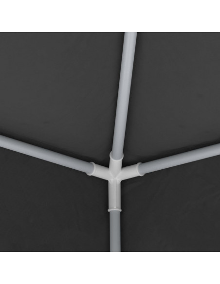 Gazebo Professionale con Pareti 2x2 m Antracite 90 g/m²