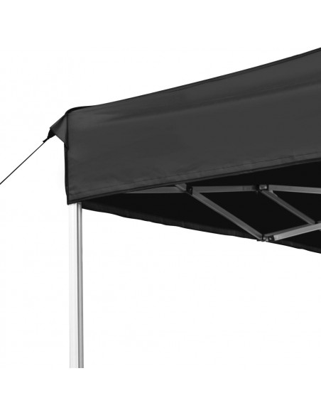 Gazebo Professionale Pieghevole Alluminio 4,5x3 m Antracite
