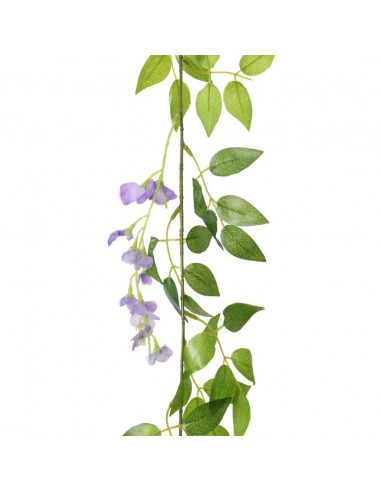 Ghirlande Fiori Artificiali 6 pz Viola 200cm