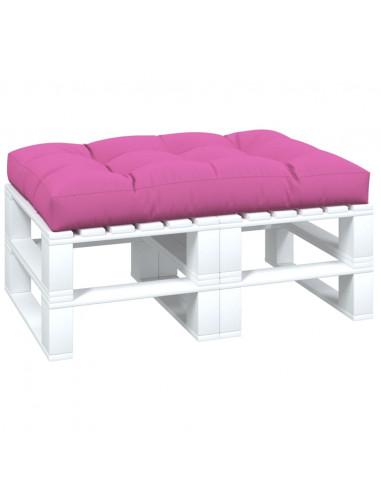 Cuscino per Pallet Rosa 120x80x12 cm in Tessuto