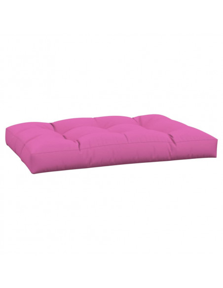 Cuscino per Pallet Rosa 120x80x12 cm in Tessuto