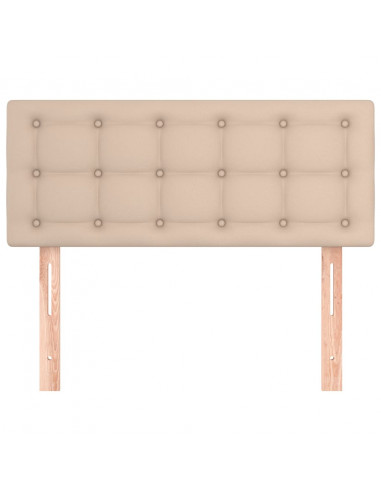 Testiera Cappuccino 90x5x78/88 cm in Similpelle