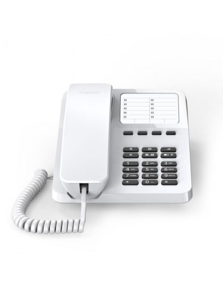 Gigaset DESK 400 Telefono analogico Bianco
