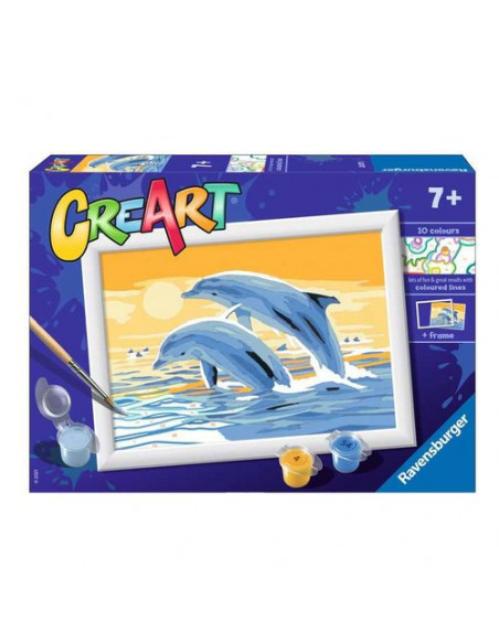 Gioco creativo Ravensburger 20073 CREART Delfini Amici