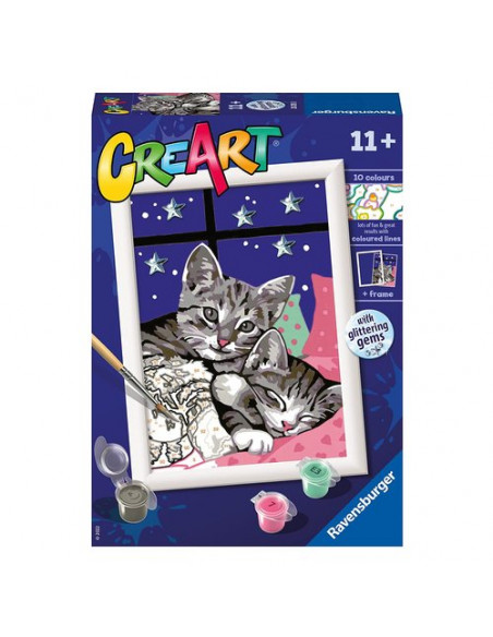 Gioco creativo Ravensburger 20213 CREART Dolci Gattini