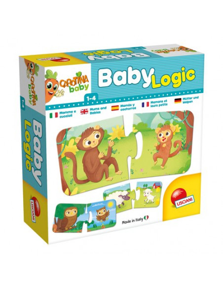 Gioco educativo Lisciani 80038 CAROTINA Baby Mamme e Cuccioli