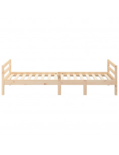 Giroletto 90x200 cm in Legno Massello di Pino 2