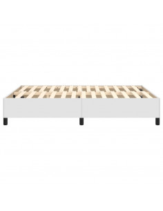 Giroletto a Molle Bianco 140x190 cm in Similpelle 2