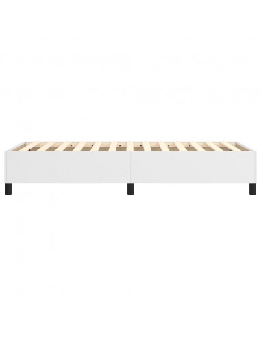 Giroletto a Molle Bianco 80x200 cm in Similpelle