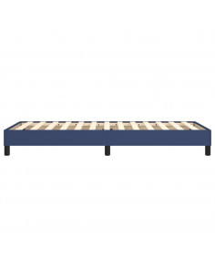 Giroletto a Molle Blu 100x200 cm in Tessuto