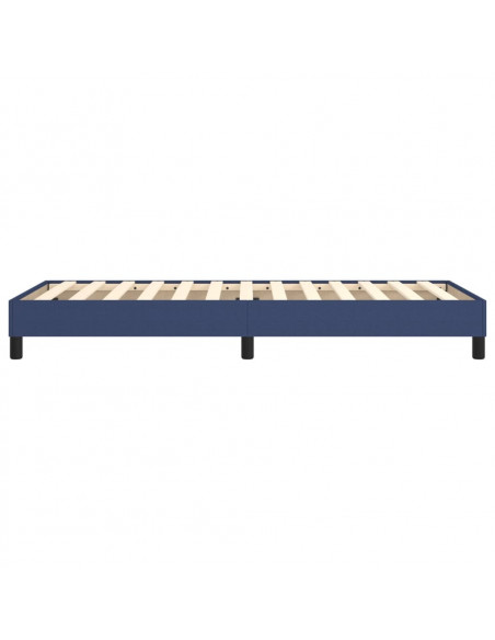 Giroletto a Molle Blu 100x200 cm in Tessuto