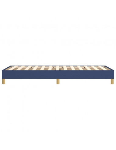 Giroletto a Molle Blu 100x200 cm in Tessuto