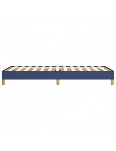Giroletto a Molle Blu 100x200 cm in Tessuto
