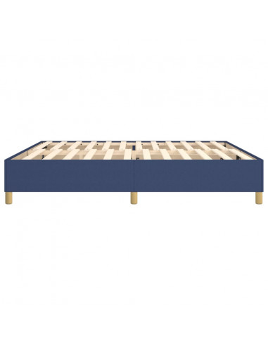 Giroletto a Molle Blu 200x200 cm in Tessuto