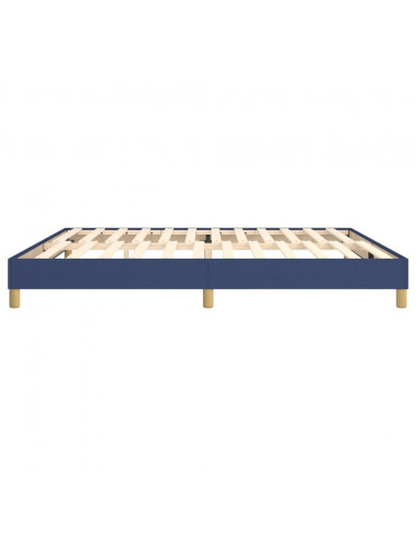 Giroletto a Molle Blu 200x200 cm in Tessuto