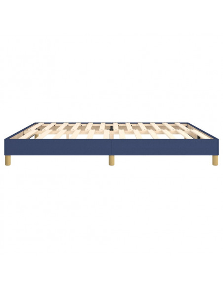 Giroletto a Molle Blu 200x200 cm in Tessuto
