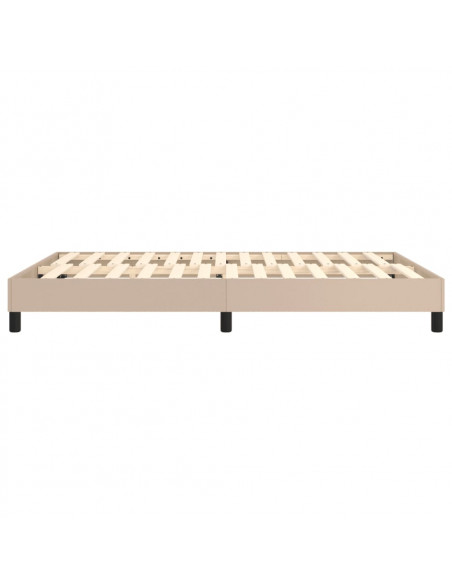 Giroletto a Molle Cappuccino 140x200 cm in Similpelle
