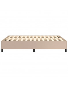 Giroletto a Molle Cappuccino 140x200 cm in Similpelle 2