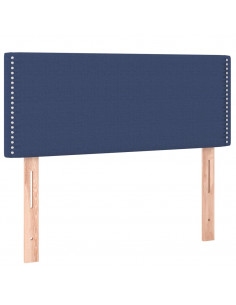 Giroletto a Molle con Materasso Blu 120x200 cm in Tessuto 2