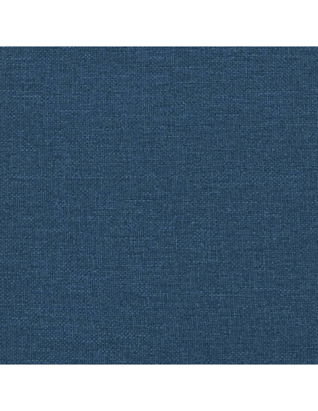 Giroletto a Molle con Materasso Blu 160x200 cm in Tessuto