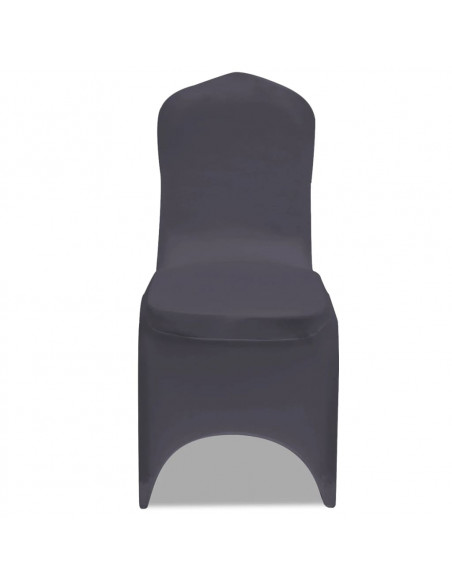 Fodera Elastica per Sedie 4 pz Antracite