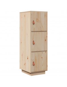 Credenza 34x40x108,5 cm in Legno Massello di Pino 2