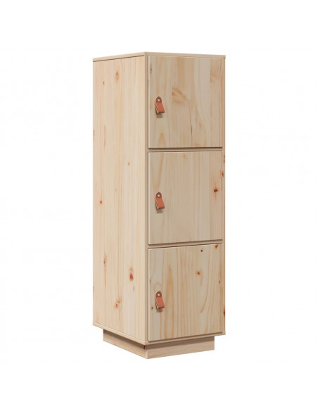 Credenza 34x40x108,5 cm in Legno Massello di Pino