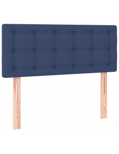 Giroletto a Molle con Materasso Blu 80x200 cm inTessuto