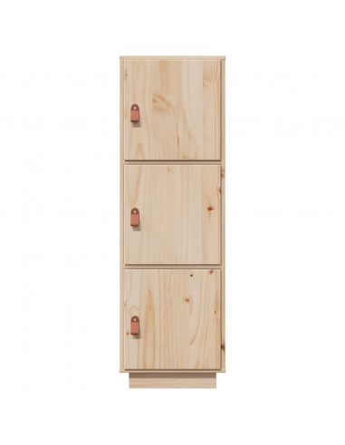 Credenza 34x40x108,5 cm in Legno Massello di Pino