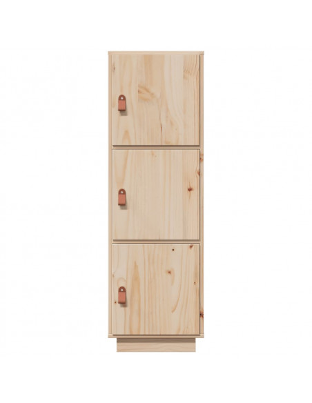 Credenza 34x40x108,5 cm in Legno Massello di Pino