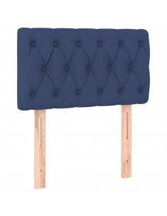 Giroletto a Molle con Materasso Blu 80x200 cm inTessuto 2