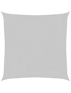 Vela Parasole Grigio Chiaro 7x7 m 100% Poliestere Oxford 2