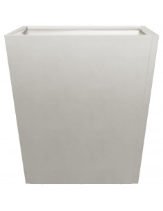 Fioriere da Giardino 2 pz 40x40x40 cm in Acciaio Inox 2