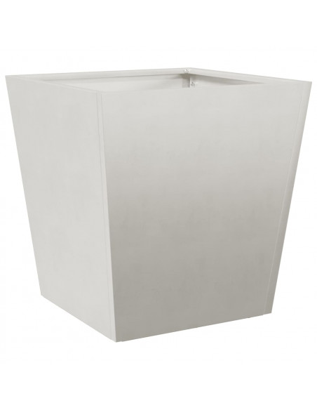 Fioriere da Giardino 2 pz 40x40x40 cm in Acciaio Inox