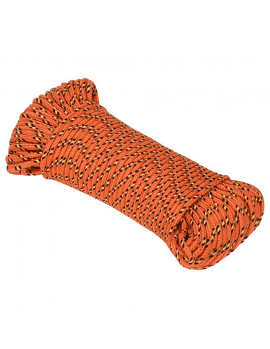 Corda Nautica Arancione 4 mm 250 m in Polipropilene