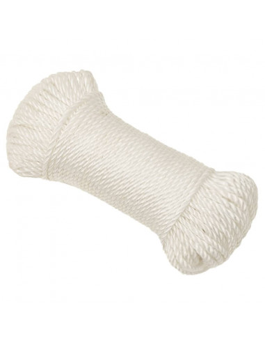 Corda da Lavoro Bianca 3 mm 25 m in Polipropilene