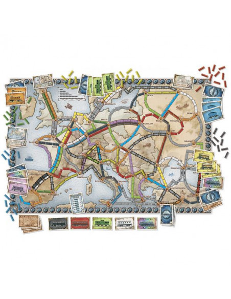 Asmodee Ticket to Ride Europa Board game Travel/adventure