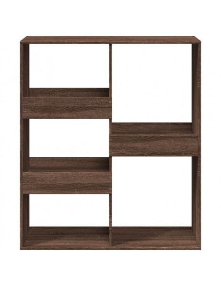 Divisorio Rovere Marrone 100x33x115 cm in Truciolato