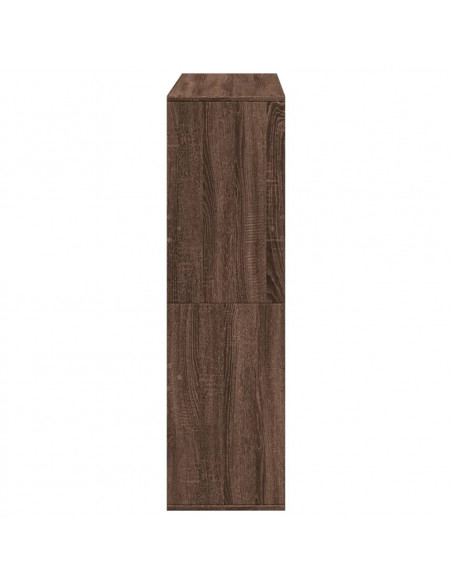 Divisorio Rovere Marrone 100x33x115 cm in Truciolato