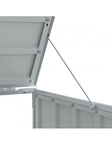 Copribidone con Ruote per 2 Bidoni Verde 144x81x113 cm Acciaio